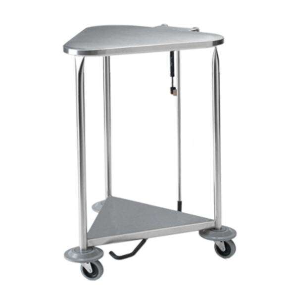 Hamper Linen Stainless Steel Triangular 32x57-1/4